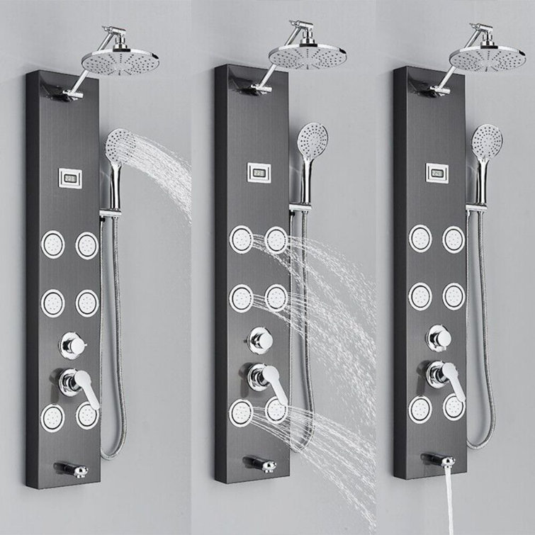 Belfry Bathroom Andreas Shower Tower Panel Wayfair.co.uk